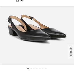 Naturalizer Black Slingback Shoes